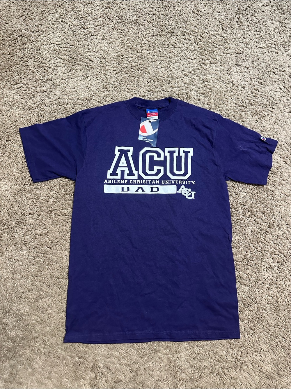Vintage NCAA Abilene Christian University “Dad” shirt 00s size large